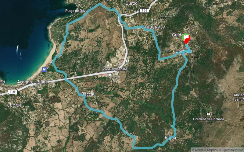 Trace de Trail : Rando 1 : Corbara - Pigna - Varcale