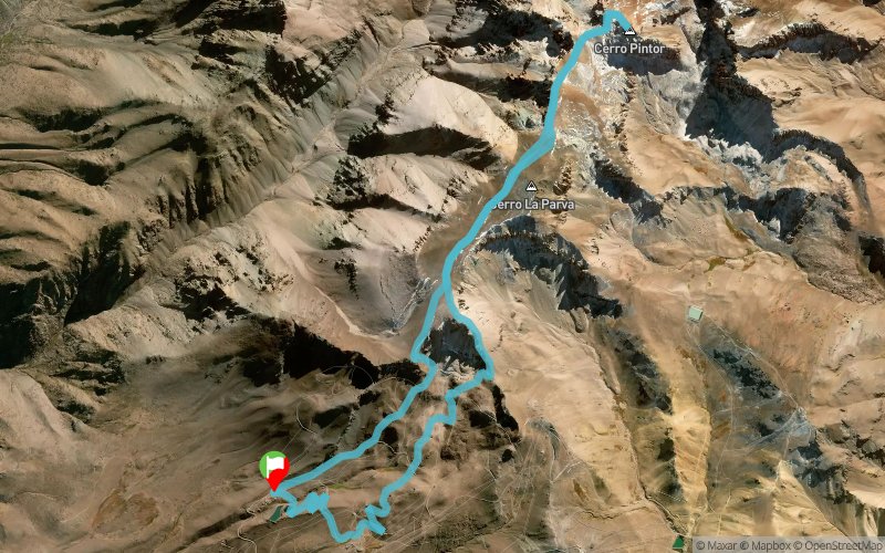 Trace de Trail : MERRELL ANDES MOUNTAIN SKYRACE