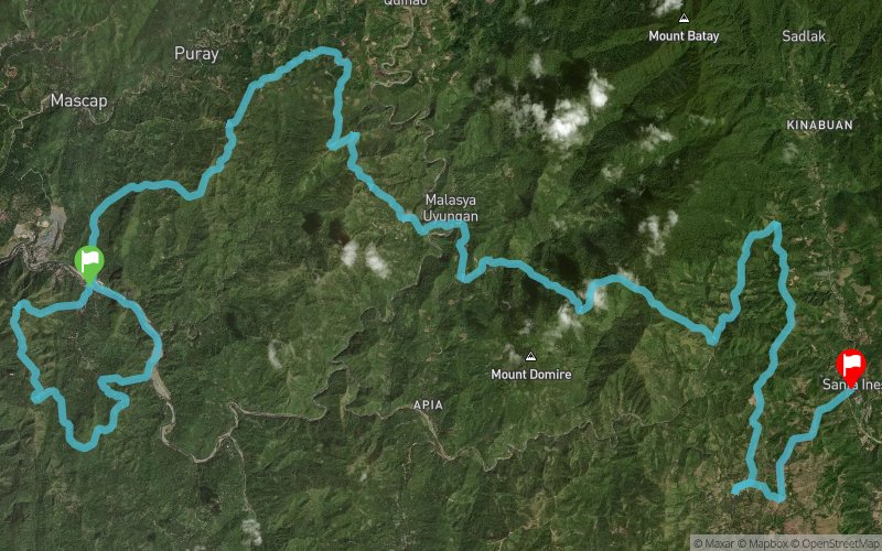 Trace de Trail : Rizal Ultimate 160