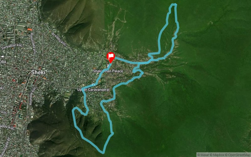 Trace de Trail : Sheki halvasi 10k