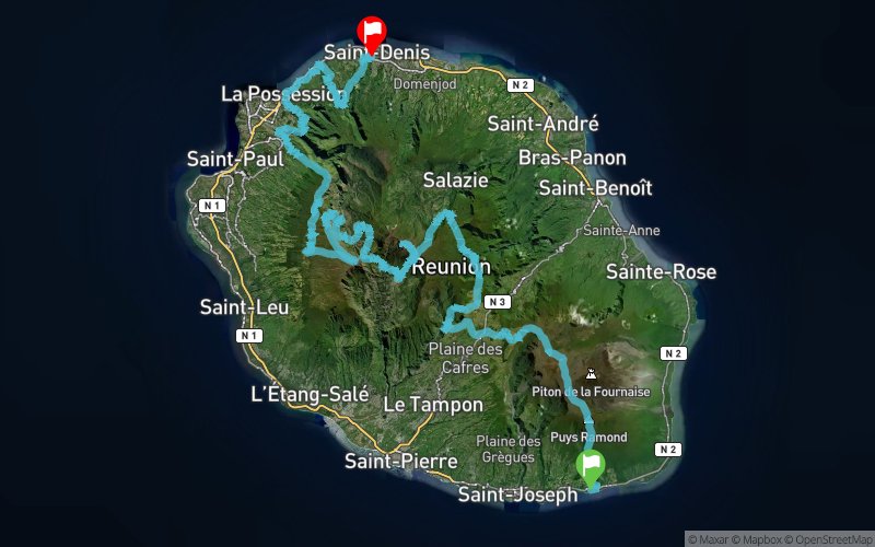 Utah Map.pdf Trace de Trail : ULTRA TERRESTRE - UT- 2027 - OFFICIEL